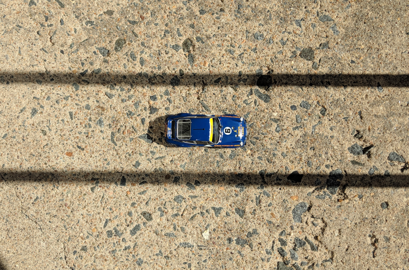 Illustration for article titled Blue Monday: 1973 Porsche 911 RSR